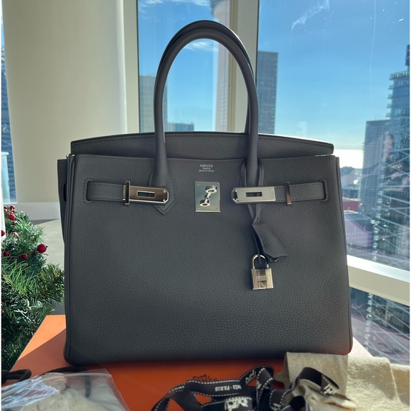 **sold. Authentic Hermes Birkin 30 - Picture 3 of 11